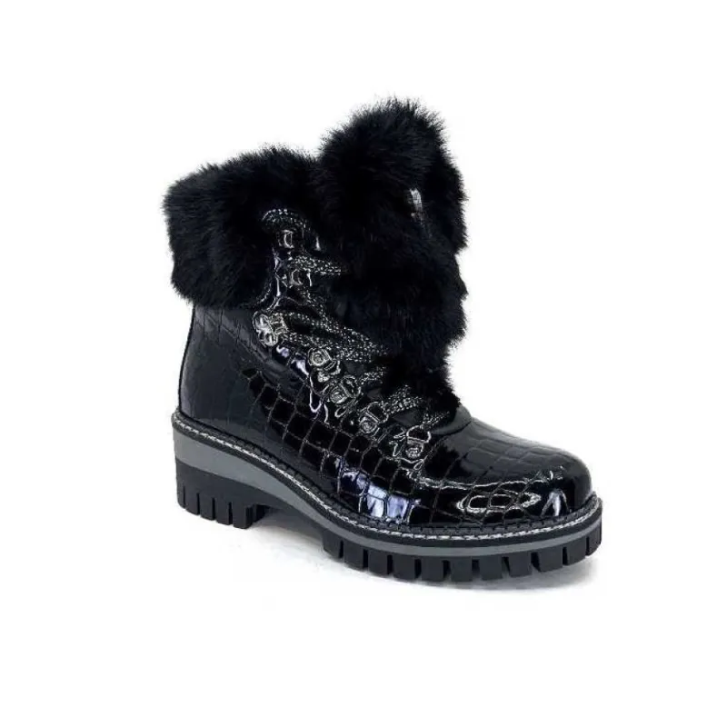 1915450 Cuir Vernis Coco Noir*new italia