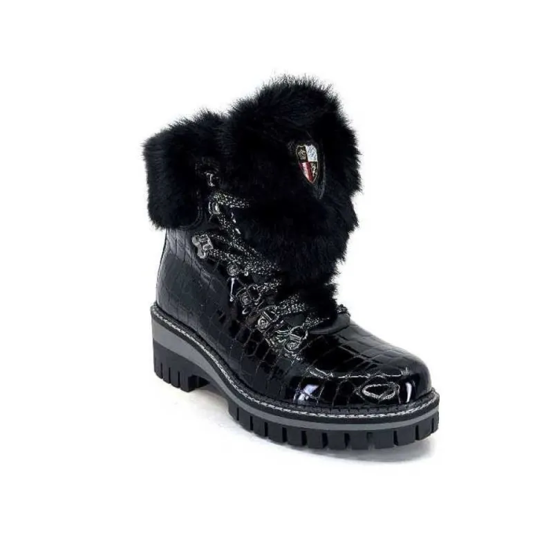 1915450 Cuir Vernis Coco Noir*new italia