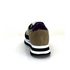 Flex M Jogger Daim Textile Beige Et Noir*No Name