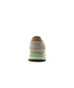 Mia Jogger Daim Textile Beige Pastel Vert*No Name Outlet
