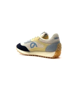 Punky Jogger Daim Bleu Textile Beige*No Name Clearance