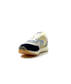 Punky Jogger Daim Bleu Textile Beige*No Name Clearance