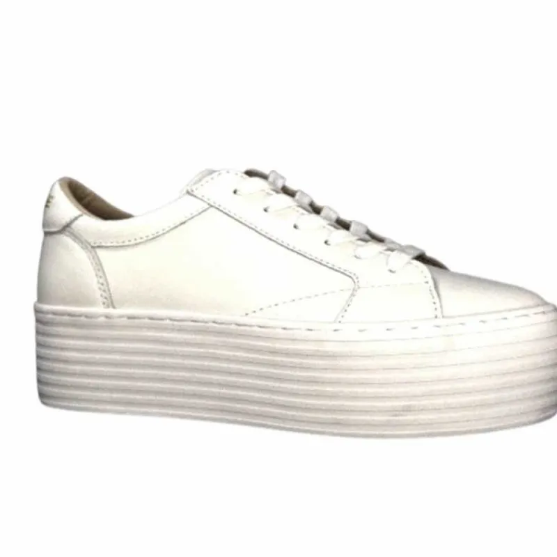 Spice Sneaker Cuir Blanc*No Name Clearance