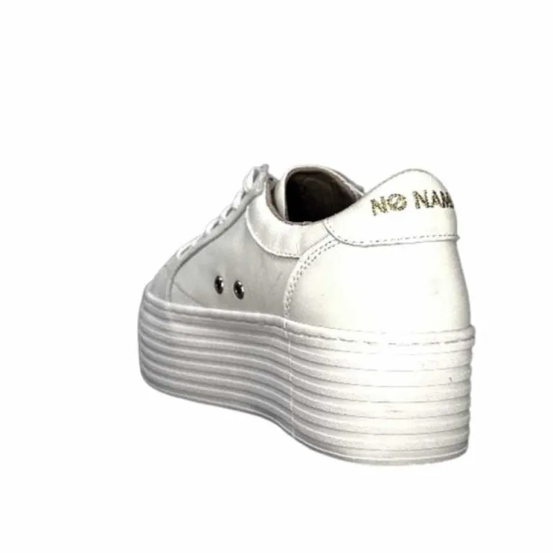 Spice Sneaker Cuir Blanc*No Name Clearance