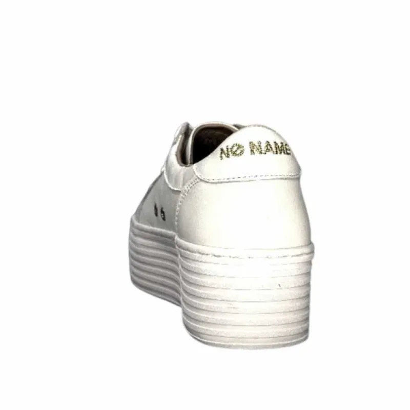 Spice Sneaker Cuir Blanc*No Name Clearance