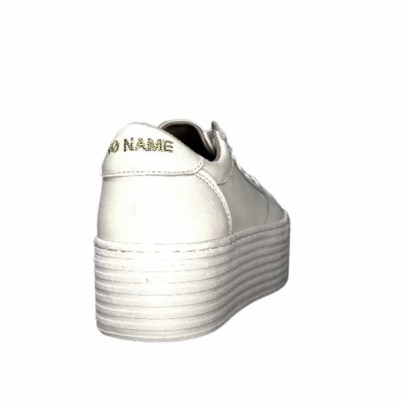 Spice Sneaker Cuir Blanc*No Name Clearance