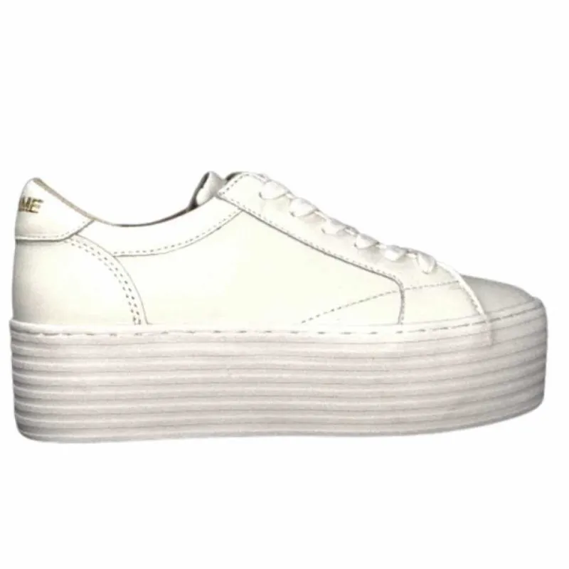 Spice Sneaker Cuir Blanc*No Name Clearance
