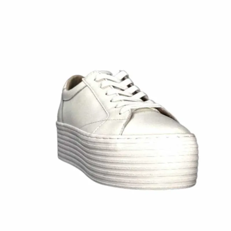 Spice Sneaker Cuir Blanc*No Name Clearance