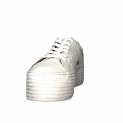 Spice Sneaker Cuir Blanc*No Name Clearance