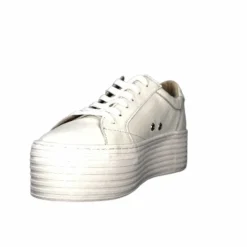 Spice Sneaker Cuir Blanc*No Name Clearance