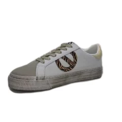 Strike Side Cuir Blanc Or*No Name Best