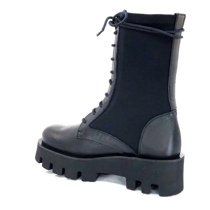 Ahrem Cuir Noir Textile Noir*Paloma Barcelo New