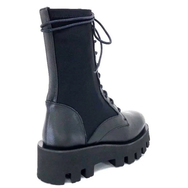 Ahrem Cuir Noir Textile Noir*Paloma Barcelo New