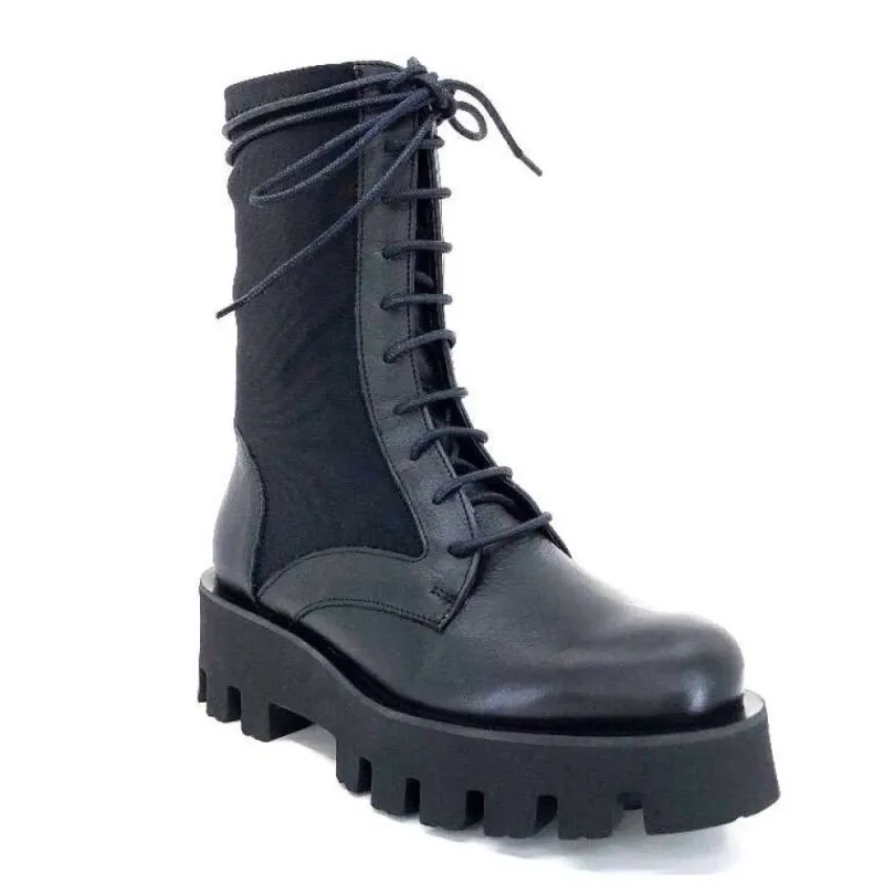 Ahrem Cuir Noir Textile Noir*Paloma Barcelo New