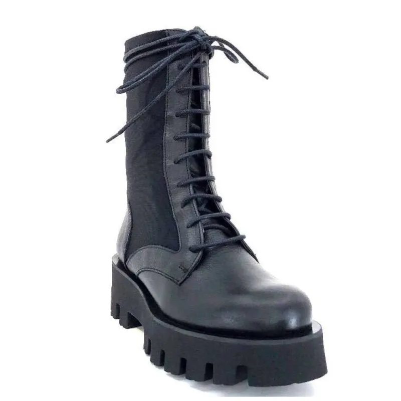 Ahrem Cuir Noir Textile Noir*Paloma Barcelo New