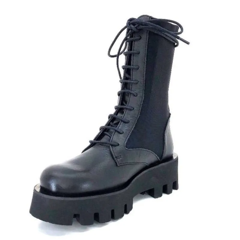 Ahrem Cuir Noir Textile Noir*Paloma Barcelo New