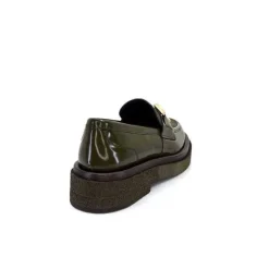 32420 D4 Cuir Glace Kaki*Pertini