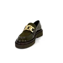 32420 D4 Cuir Glace Kaki*Pertini