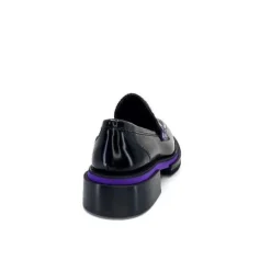 32416 D7 Cuir Noir Violet*Pertini Hot