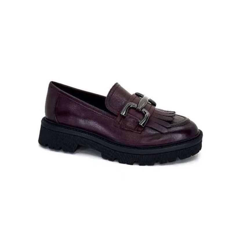 Dalia 06 Cuir Bordeaux*Regarde Le Ciel Outlet