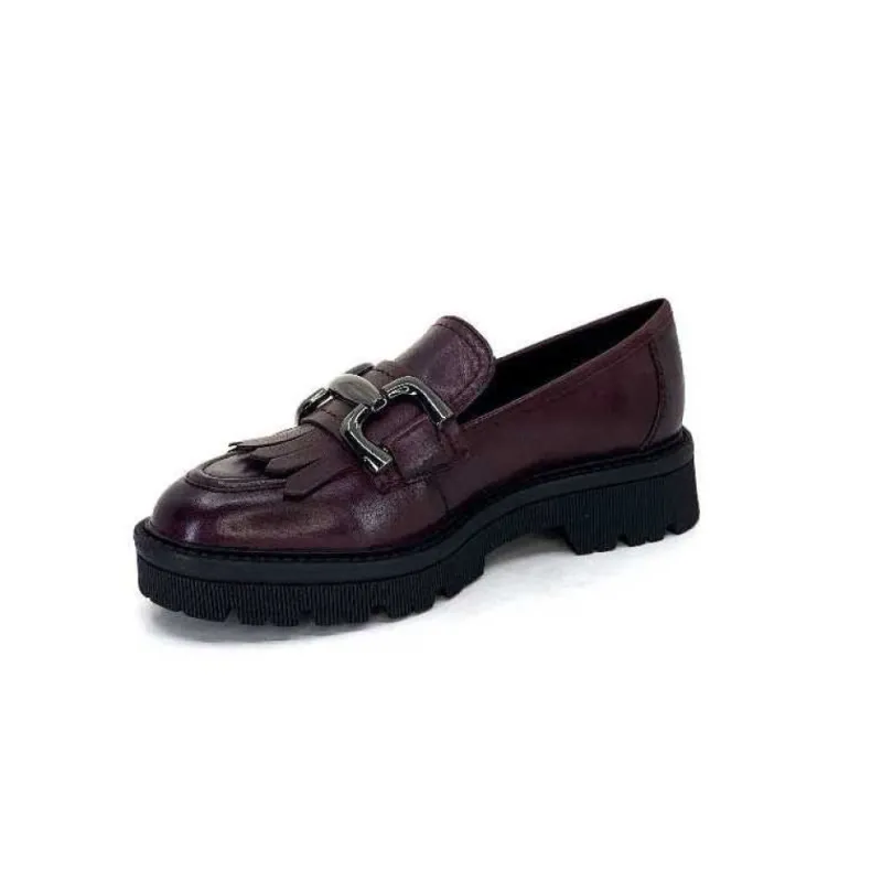 Dalia 06 Cuir Bordeaux*Regarde Le Ciel Outlet