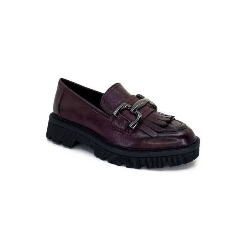 Dalia 06 Cuir Bordeaux*Regarde Le Ciel Outlet