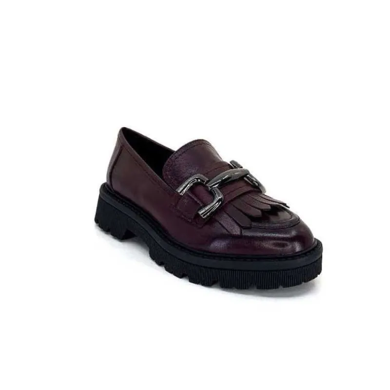 Dalia 06 Cuir Bordeaux*Regarde Le Ciel Outlet
