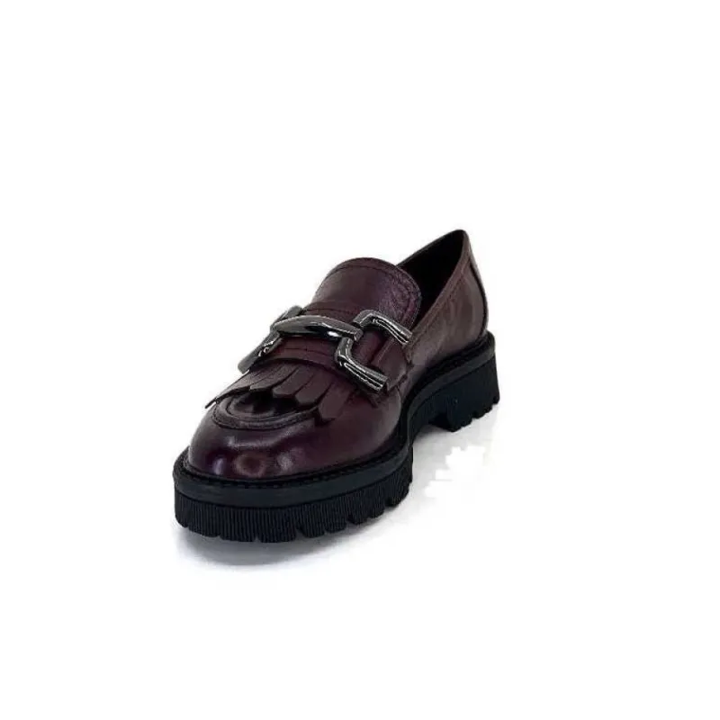 Dalia 06 Cuir Bordeaux*Regarde Le Ciel Outlet