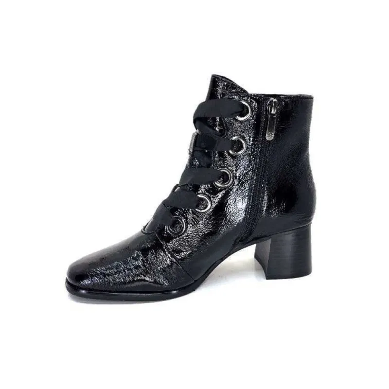 Ines 65 Cuir Vernis Noir*Regarde Le Ciel Hot