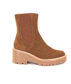 Marta 01 Daim Marron Noce*Regarde Le Ciel Discount