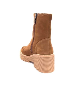 Marta 01 Daim Marron Noce*Regarde Le Ciel Discount