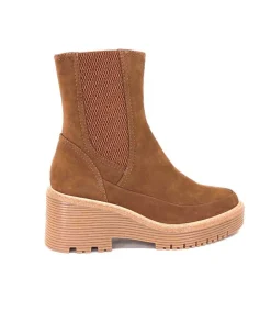 Marta 01 Daim Marron Noce*Regarde Le Ciel Discount