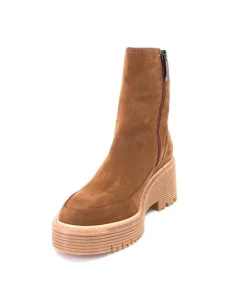 Marta 01 Daim Marron Noce*Regarde Le Ciel Discount