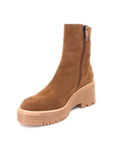 Marta 01 Daim Marron Noce*Regarde Le Ciel Discount