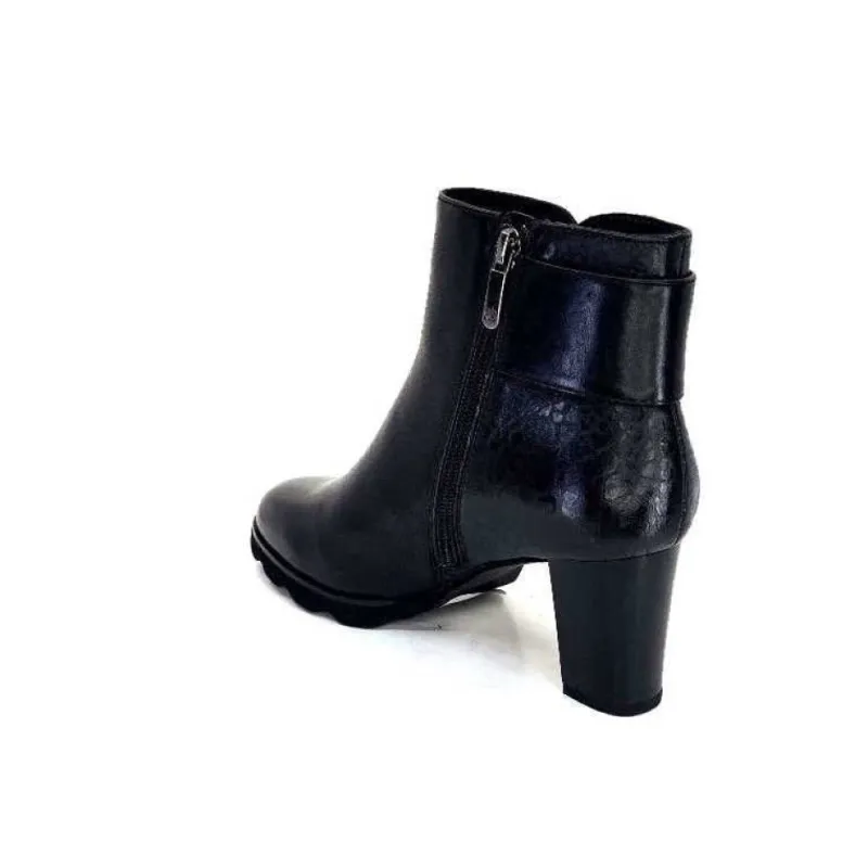 Patricia F23 Delice Cuir Noir*Regarde Le Ciel Clearance