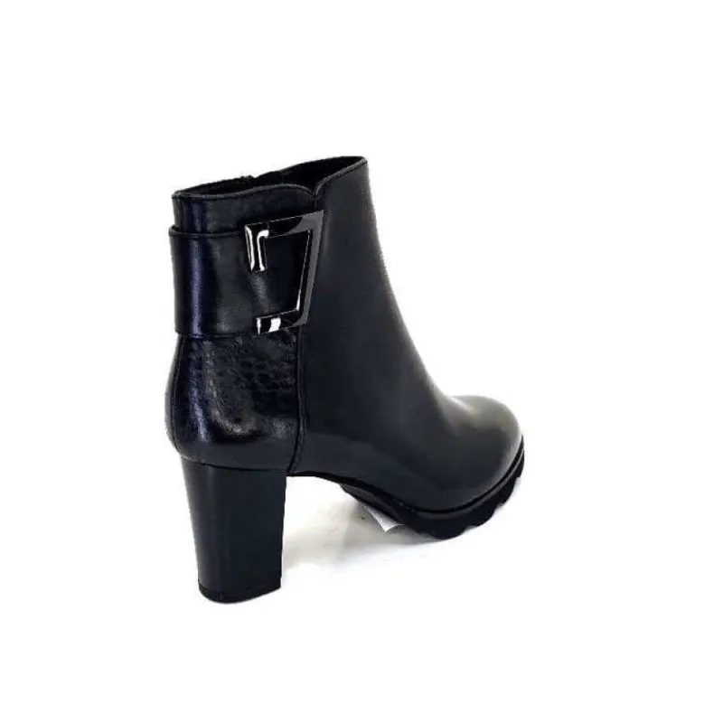 Patricia F23 Delice Cuir Noir*Regarde Le Ciel Clearance