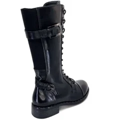 Roxana 10 Delice Cuir Noir*Regarde Le Ciel Discount