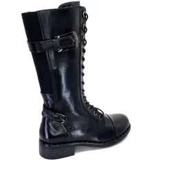 Roxana 10 Delice Cuir Noir*Regarde Le Ciel Discount