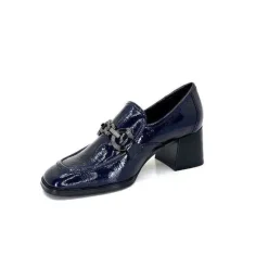 Vanessa 02 Cuir Vernis Bleu Marine*Regarde Le Ciel Best