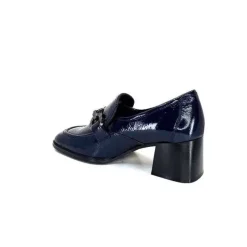 Vanessa 02 Cuir Vernis Bleu Marine*Regarde Le Ciel Best