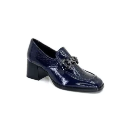 Vanessa 02 Cuir Vernis Bleu Marine*Regarde Le Ciel Best