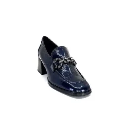 Vanessa 02 Cuir Vernis Bleu Marine*Regarde Le Ciel Best