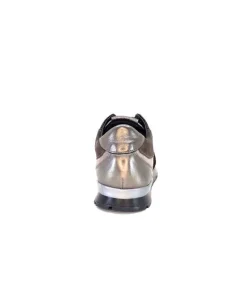 Reqins Electra Mix Daim Noir, Gris Cuir Acier & Cuir Vernis Noir*Requin New