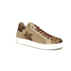 Reqins Sun Stella Mix Cuir Daim Beige*Requin Online