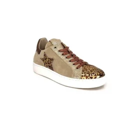 Reqins Sun Stella Mix Cuir Daim Beige*Requin Online