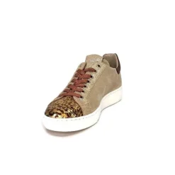 Reqins Sun Stella Mix Cuir Daim Beige*Requin Online