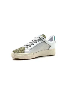 Smr Duck 9433 Cuir Blanc Glitter Or*Semerdjian New