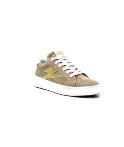 Smr Maya 9503 Daim Beige Lacets Rose*Semerdjian Clearance