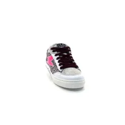 Smr23 Taline 10435 Cuir Blanc Glitter Rose*Semerdjian Online