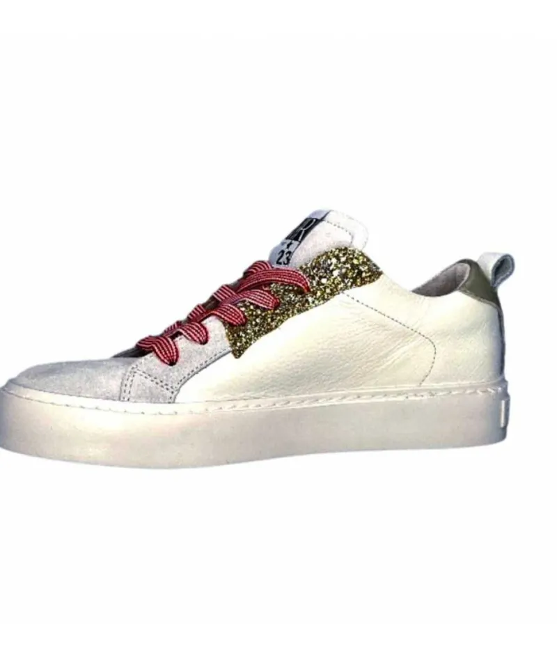 Smr Viken 9587 Cuir Gris Blanc*Semerdjian New